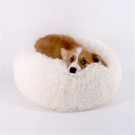 The calming dog bed was designed to calm anxiety and create a sense of security. New Hot Best Selling Comfy Calming Dog Beds for Large ...