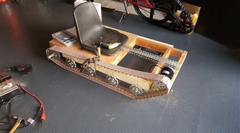 How I Added Tank Treads To A Go Kart Make