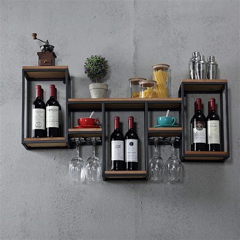 Wall mounted cabinets and server racks are a versatile choice conserving space and money. Buy Wine Rack/European Retro Wrought Iron Wine Rack Wall ...