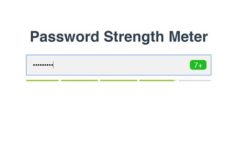 Password Strength Meter Freeimaging