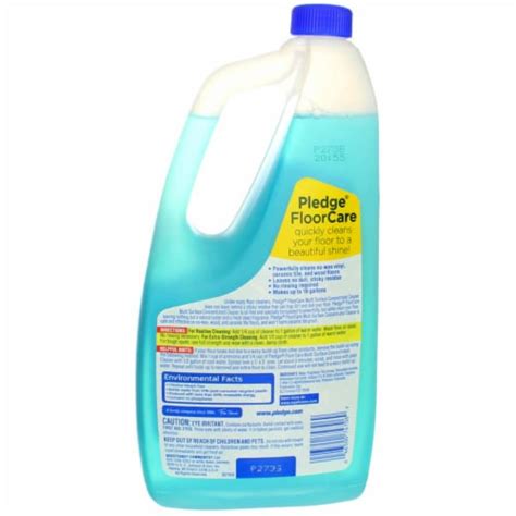Pledge Clean It Rainshower Multisurface Floor Cleaner Concentrate 32