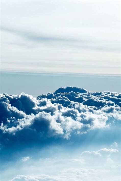 Download Wallpaper 800x1200 Clouds Sky Porous Iphone 4s4 For