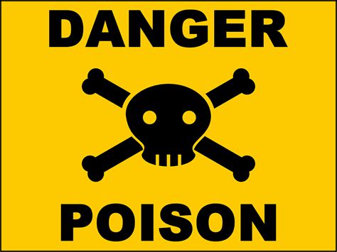 Danger Poison Free Vector Graphic On Pixabay