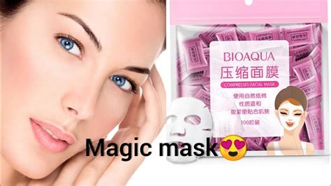 bioaqua face mask compressed facial mask face mask face mask collection youtube