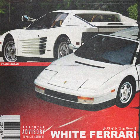 Frank Ocean - White Ferrari [Fan Art] [1200x1200] : FrankOcean
