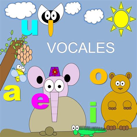 Collection Of Las Vocales Y Nombre De Animales Que Empiezan Con Vocales