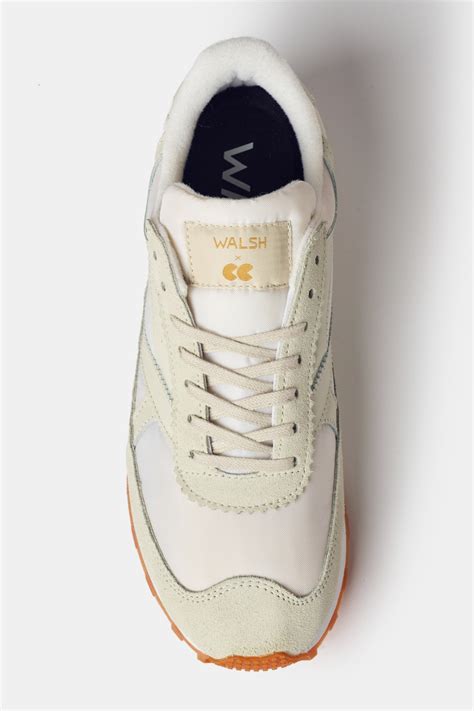 Women's Beacon Trainer - White - Community Clothing