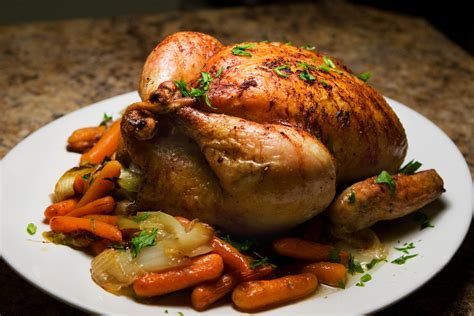 2 breast halves, 2 thighs, 2 drumsticks, and 2 wings. Roasted Chicken with Lemon Butter Recipe - Food Republic