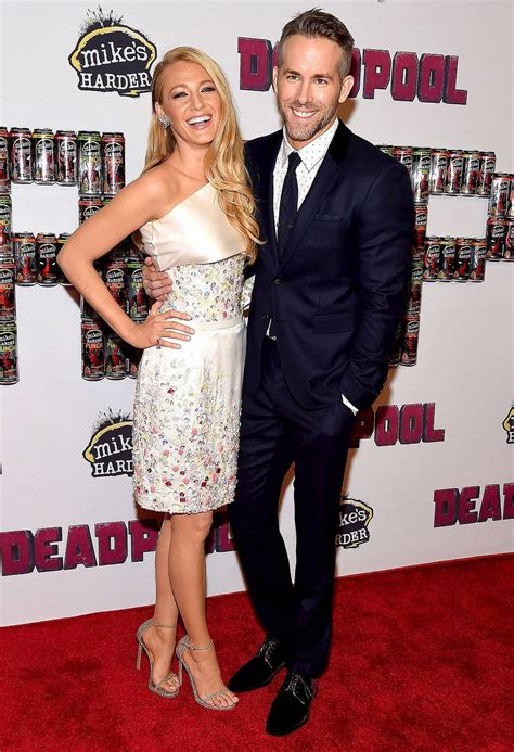 When ryan reynolds shared unflattering blake lively photos for her birthday. Blake Lively, Ryan Reynolds - Deadpool Red Carpet