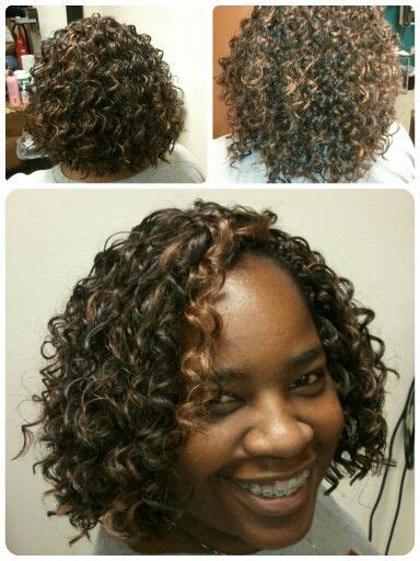 Crochet Braids Using Spiral Deep Curl By Glance Color P Curling
