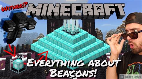 Everything About Beacons 120 Minecraft Beacon Guide 120 How To Use