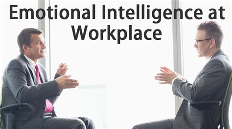 Emotional Intelligence At Workplace Laptrinhx