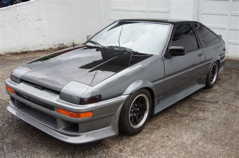 With identical standard safety kit. 1984 Toyota Corolla AE86 with 4AGZE Turbo swap Hachiroku for sale: photos, technical ...