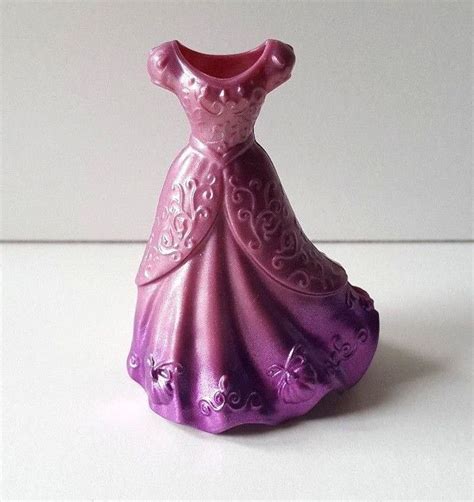 Disney Princess Magiclip Magic Clip Doll Belles Dress Purple 25