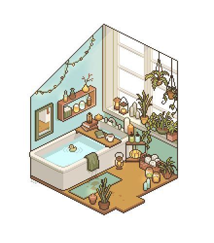 59 Trendy Ideas Pixel Art Aesthetic Room Pixel Art