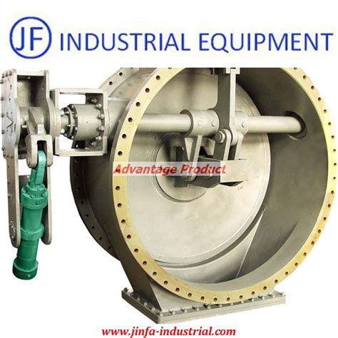Dn1600mm Hydraulic Three Lever Butterfly Valve For Metallurgical Bf