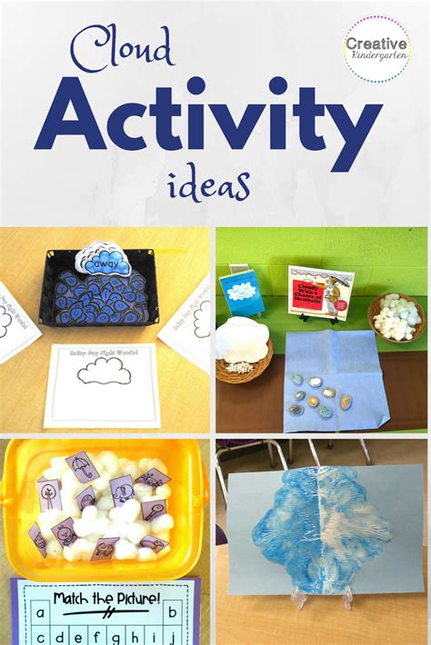 Cloud Activities in Kindergarten | Creative Kindergarten