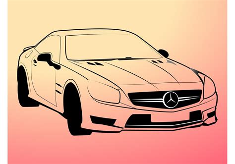 Mercedes Benz Outlines 71060 Vector Art at Vecteezy