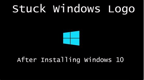 Stuck Windows Logo After Installing Windows 7 10 On Samsung Laptop