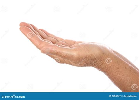 Senior S Hand Pleading Stock Image Image Of Give T 2430347