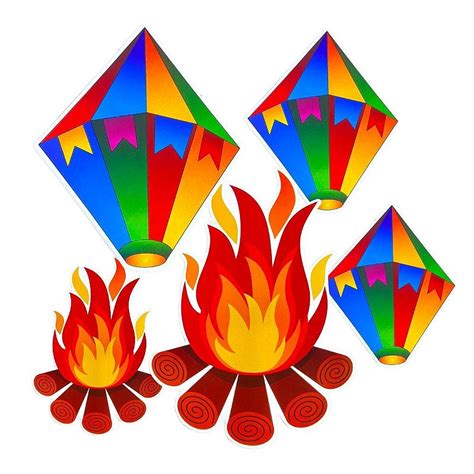 Desenho De Balão Festa Junina