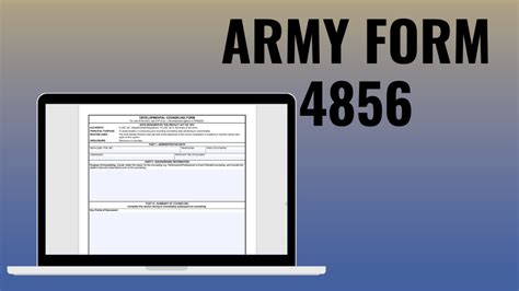 Fillable Da Form 4856 In Pdf For 2023 Fill Out For Free Or Download