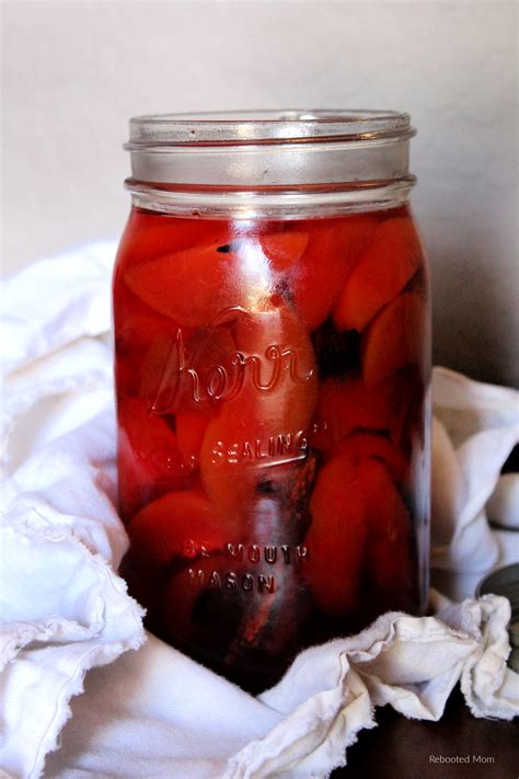 Southern Pickled Peaches