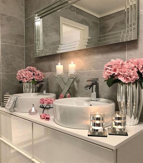 Glam Bathroom Decor Luxus Badezimmer Design Für Zuhause Traumhafte