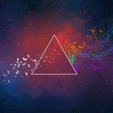 2932x2932 Triangle Art Ipad Pro Retina Display Hd 4k Wallpapers Images