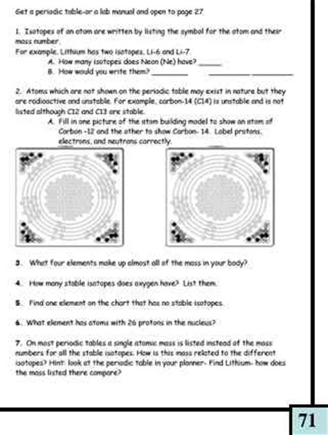 Students fill in blanks and answer multiple choice questions that folllow the video. 14 Best Images of Bill Nye Periodic Table Worksheet ...