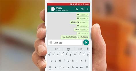 Learn New Things How To Chat Faster In Whatsapp Easy