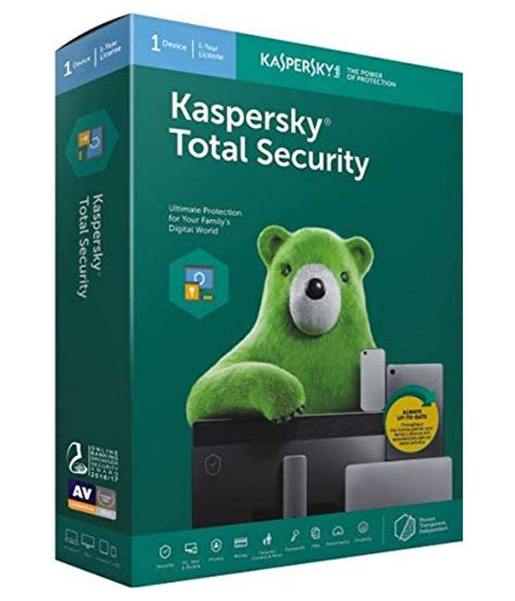 Kaspersky Total Security Latest Version 1 Pcs 1 Year Email Delivery