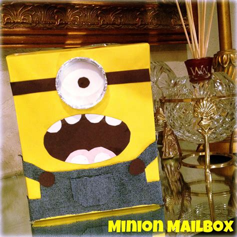 Made This Minion Mailbox Valentine Collector For My Kindergartner