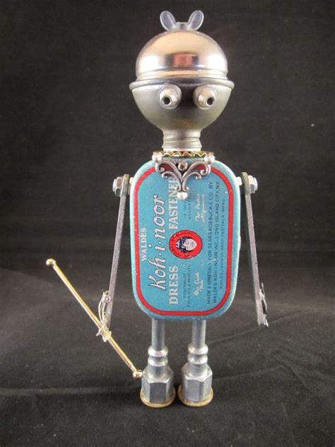 Reserved Listing Kohi Jester Bot Found Object Robot Sculpture