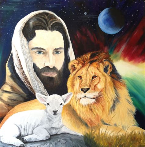 For the fear of them fell upon them. Prophetic art .... Final piece .... LION OF THE TRIBE OF ...