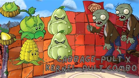 Plants Vs Zombies Cabbage Pult X Kernel Pult Youtube