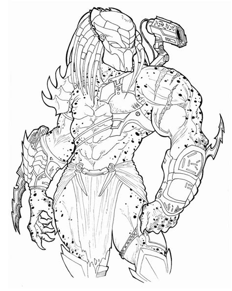Https://tommynaija.com/coloring Page/cool Predator Coloring Pages