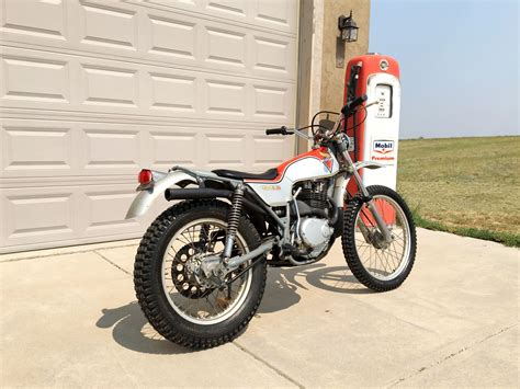 1975 Honda Tl250 Trials Bike 250cc With 5spd Transmission Vintage