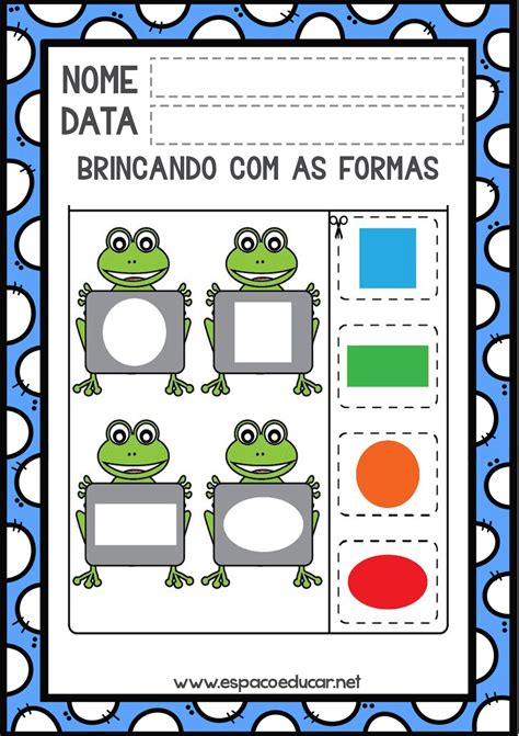 Atividades Formas Geometricas Ed Infantil