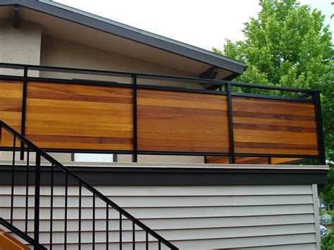 Wood deck railing is the most popular choice, followed by metal deck railing. Top Balcony Railing Designs Suitable For Any House - The ...