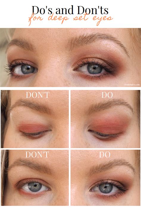 Dos And Donts For Deep Set Eyes And Lightly Hooded Eyes Health Is