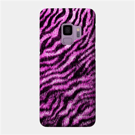 Bengal Tiger Fur Wildlife Print Pattern Pink Tiger Lover Phone Case