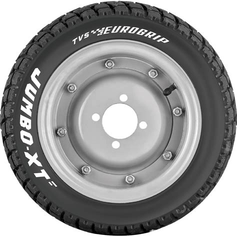 The products require minimal maintenance and are designed for heavy usage. TVS Jumbo XT 90 100 10 Tubeless 53 J Front Rear Two ...