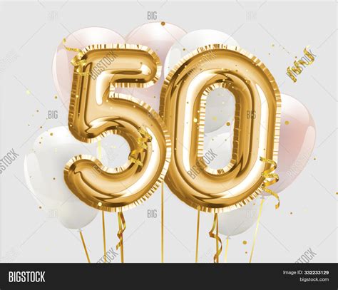 Happy 50th Birthday Image And Photo Free Trial Bigstock
