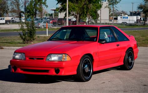 306 Mile 1993 Ford Mustang Svt Cobra R For Sale On Bat Auctions