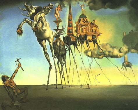 The Temptation Of St Anthony Salvador Dali Salvador Dali Surrealismo
