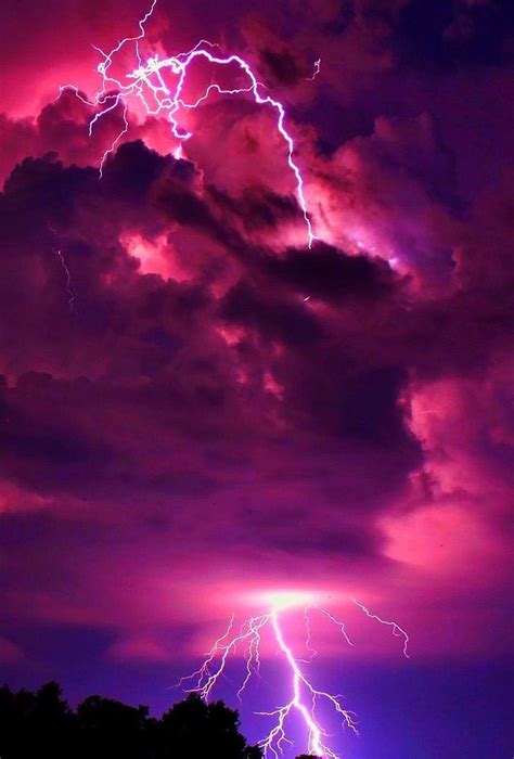 Purple Lightning Storm Wallpapers Top Free Purple Lightning Storm