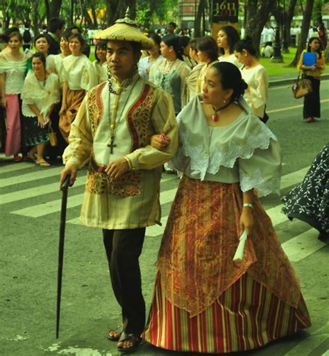 Traditional Clothing In The Philippines Barong Tagalog And Baro At Saya