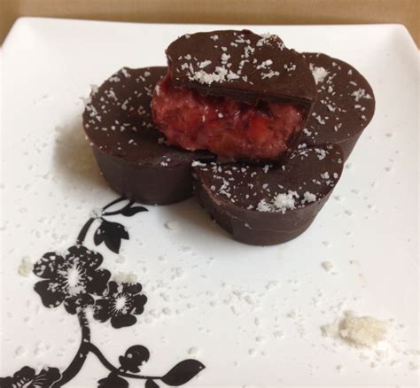Healthy Strawberry Filled Chocolates Lose Baby Weight