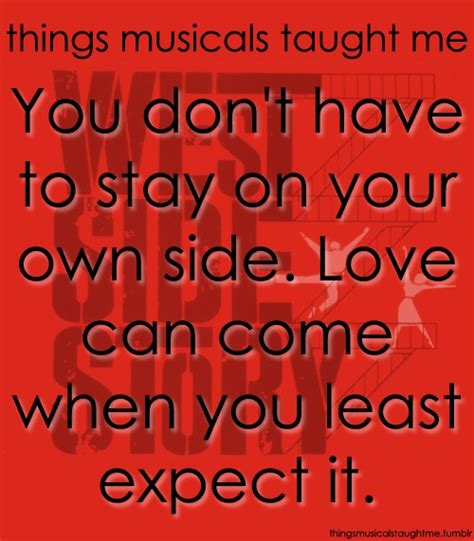 The jets and sharks, having heard the gunshot, come in behind them.] tony: West Side Story Quotes. QuotesGram